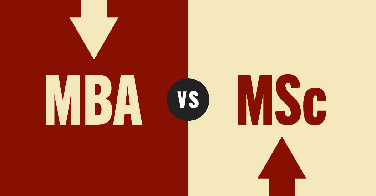 MBA and MSc